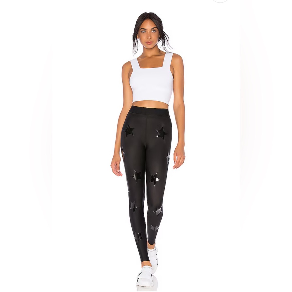 Ultracor Lux Knockout Star-Print Ankle Leggings